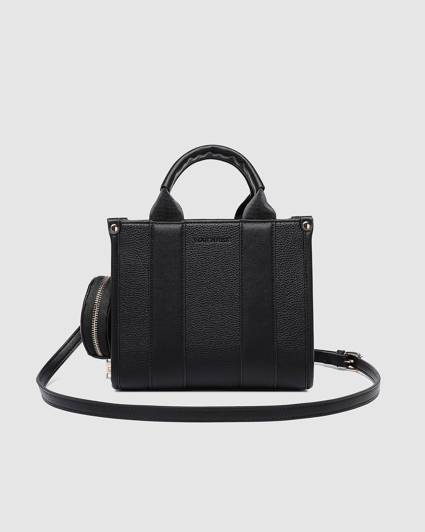 Louenhide - The Manhatten Mini Tote Bag - Black