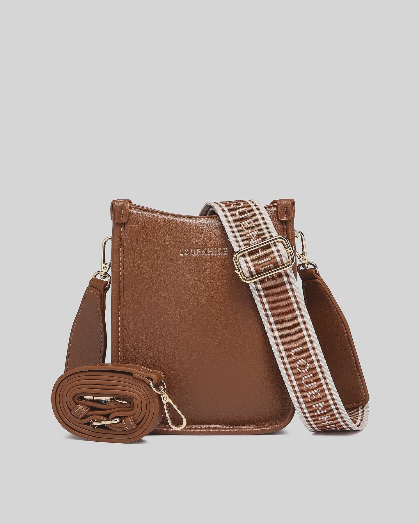 Louenhide - Parker Logo Phone Bag - Tan