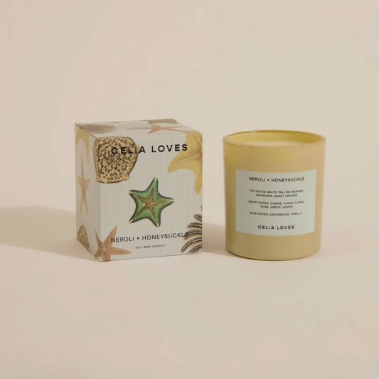 Celia Loves - Field Notes Neroli + Honeysuckle Candle | 80hr