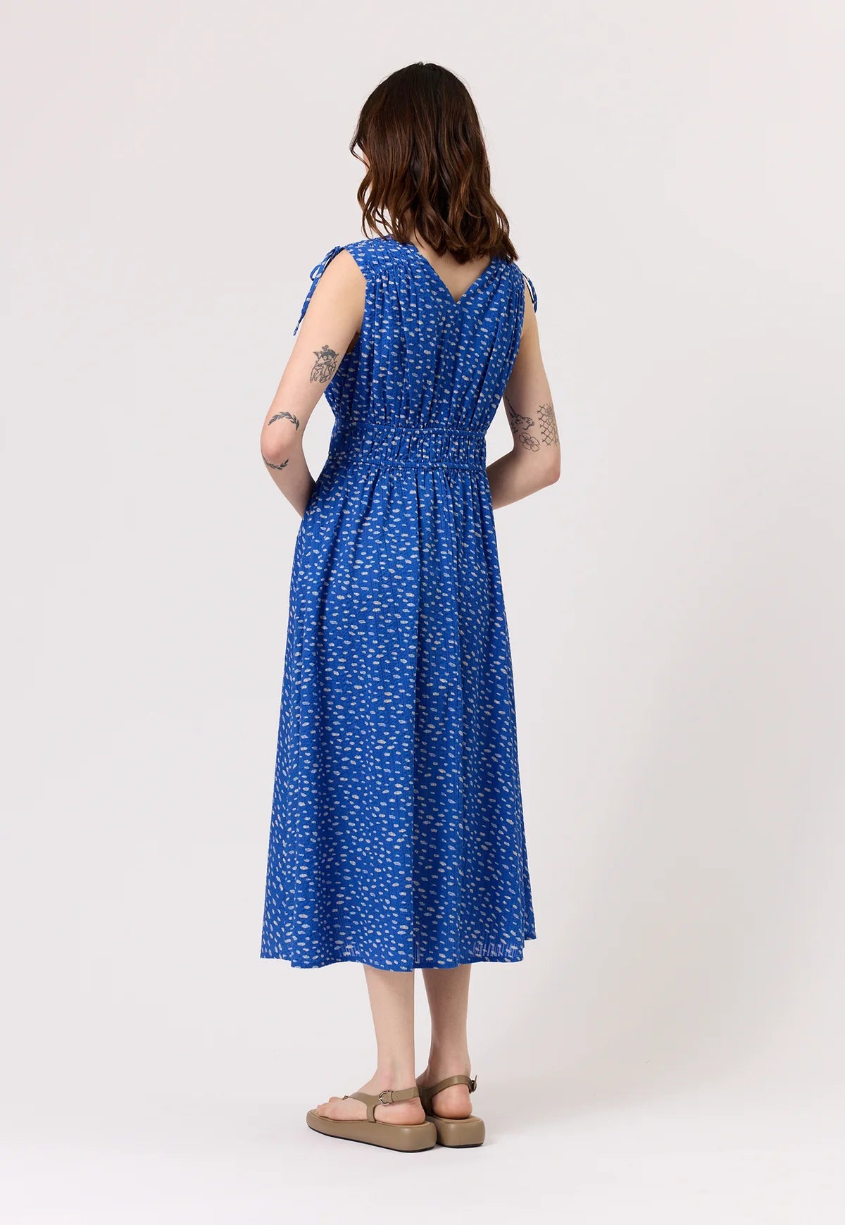 Nancybird - Portia Dress Cloudy Sky