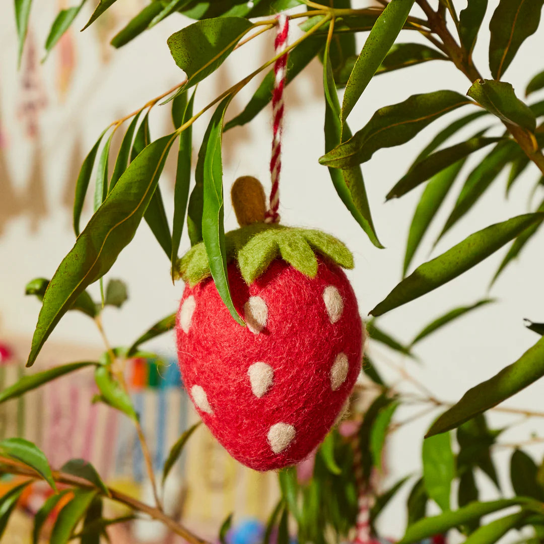 Sage x Clare - Joyeeta Strawberry Decoration