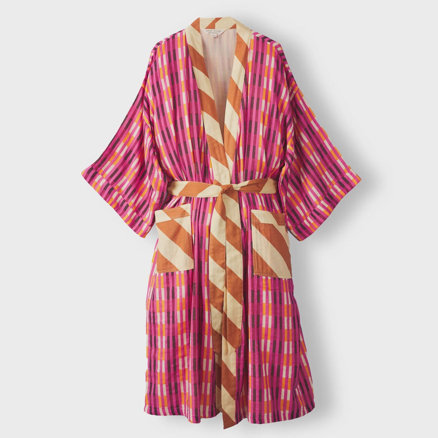 Sage x Clare - Chameli Cotton Robe