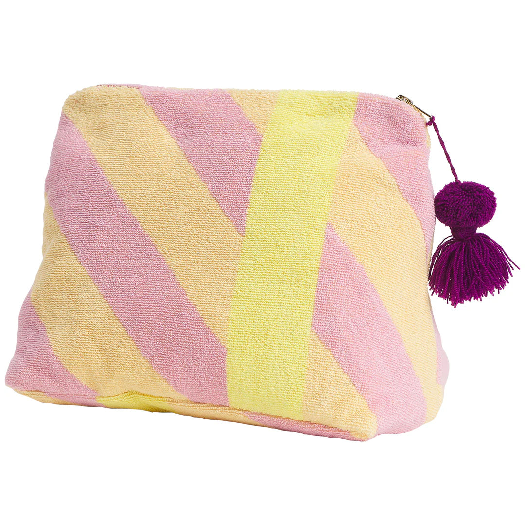 Sage x Clare - Jarita Terry Pouch - Mauve