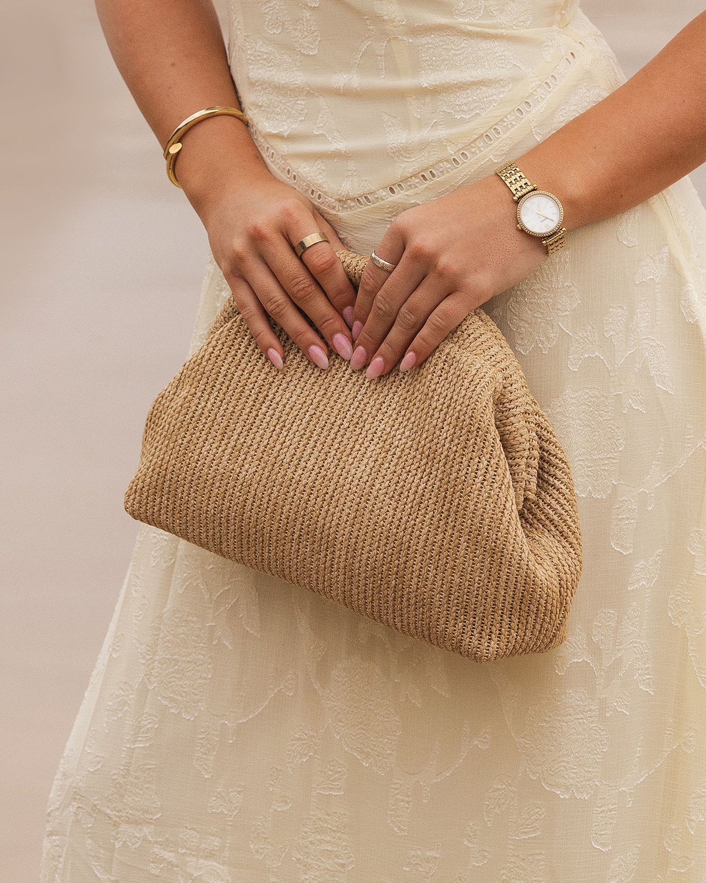 Louenhide - Lotus Clutch - Natural