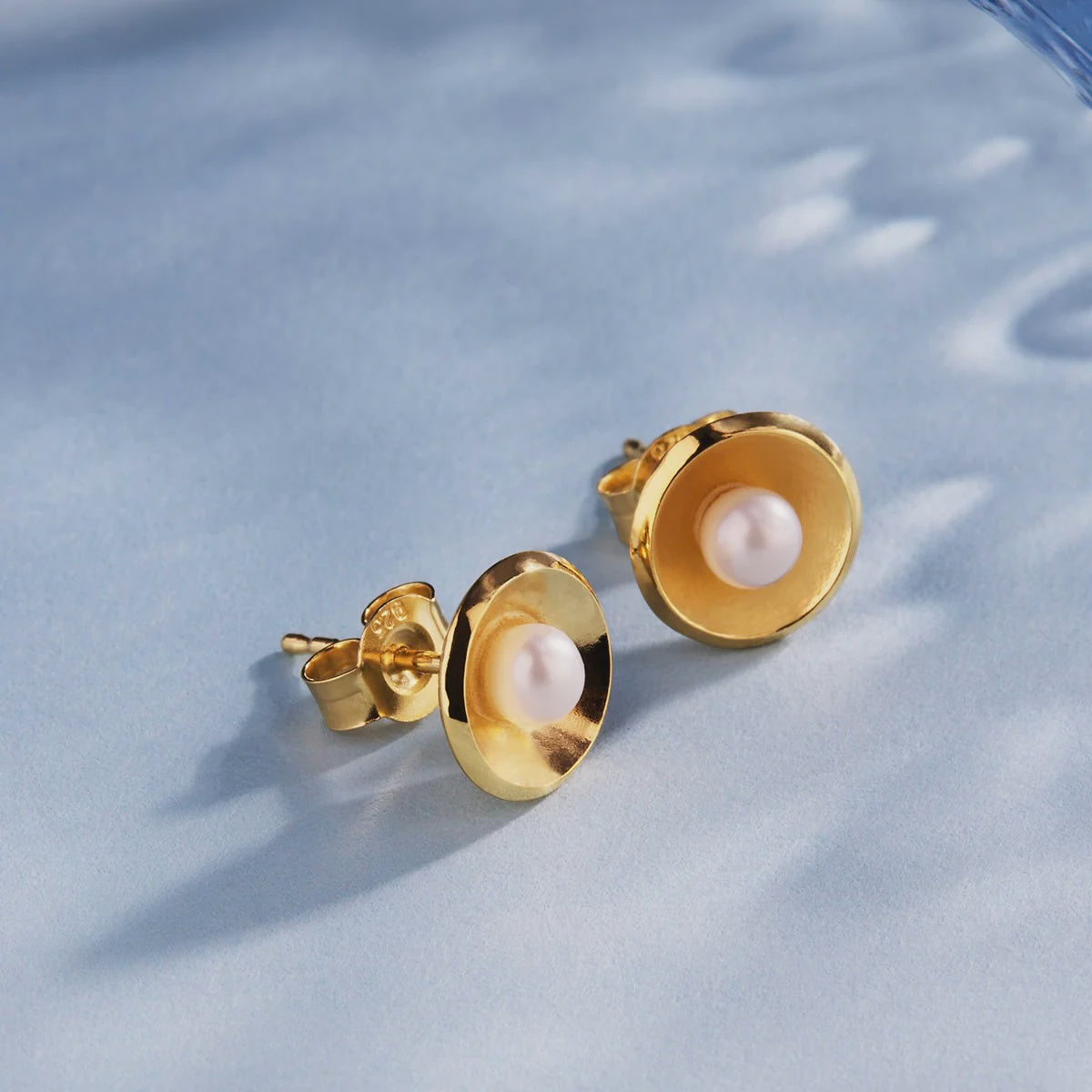 Najo - Capri Pearl Stud Gold