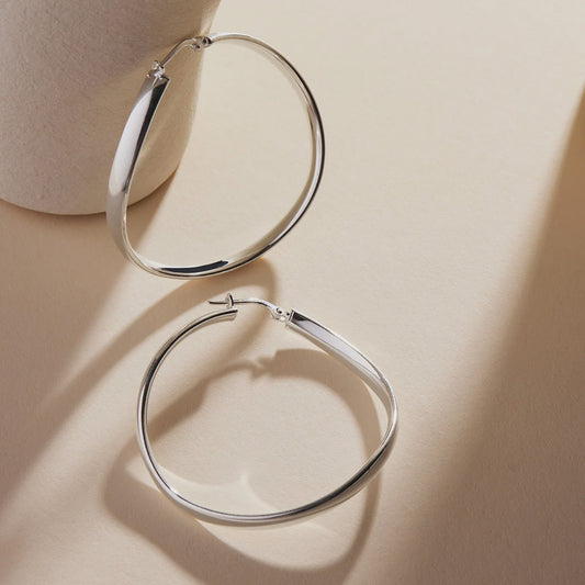 Najo - Odyssey Hoop Earring Silver