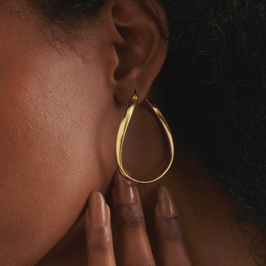 Najo - Odyssey Hoop Earring Gold