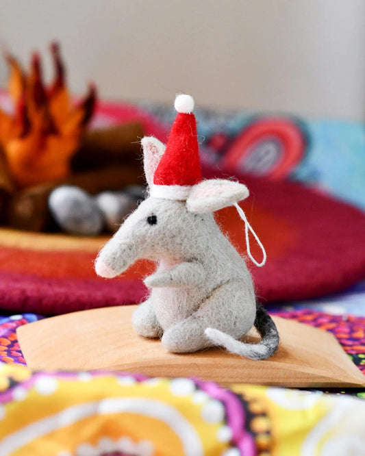 Tara Treasures - Felt Australian Bilby Christmas Ornament