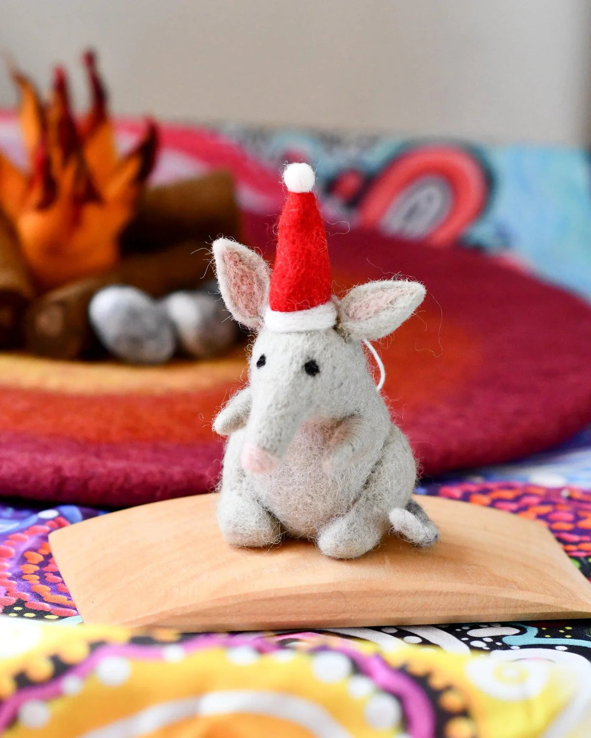 Tara Treasures - Felt Australian Bilby Christmas Ornament