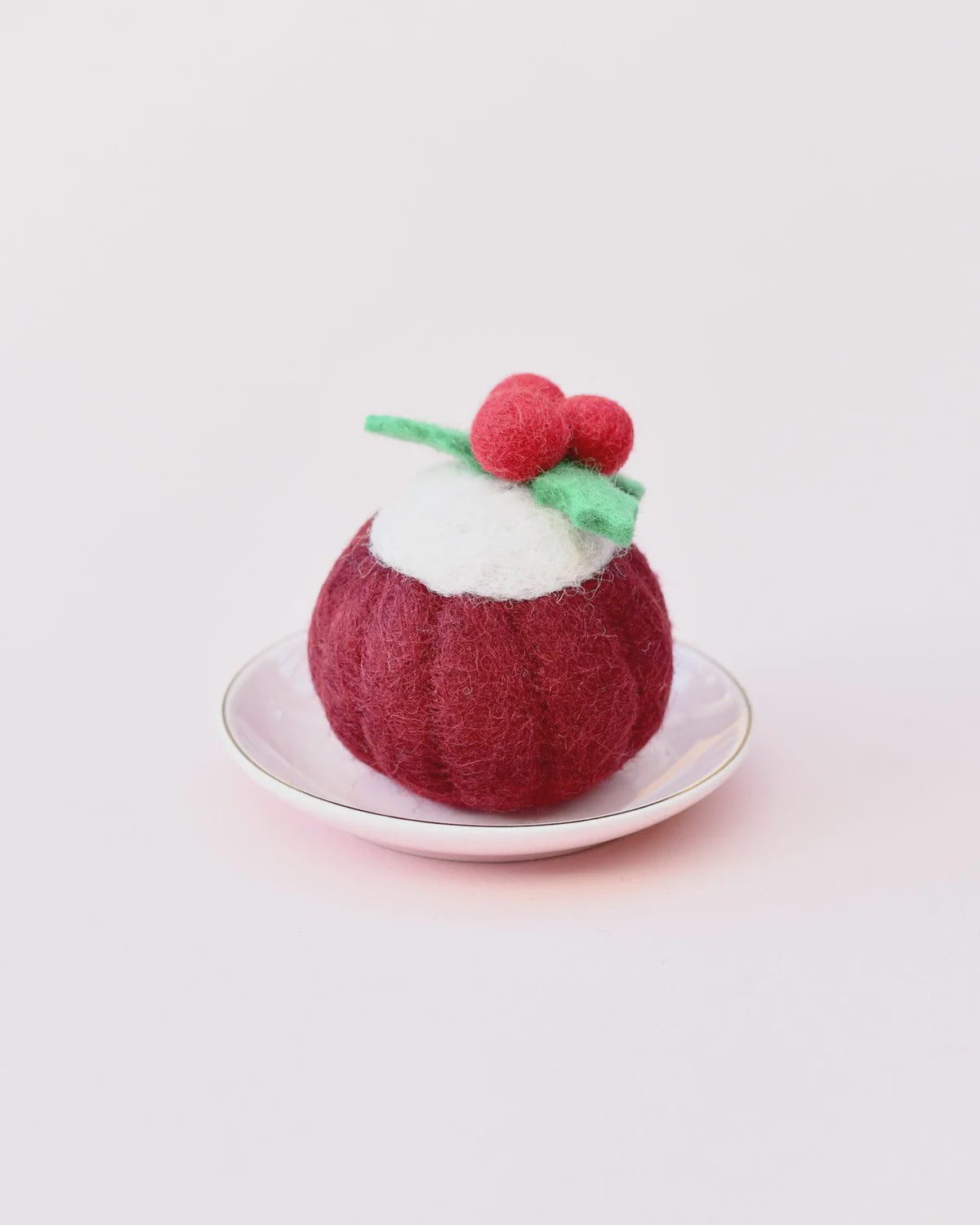 Tara Treasures - Felt Christmas Red Velvet Bundt Cake