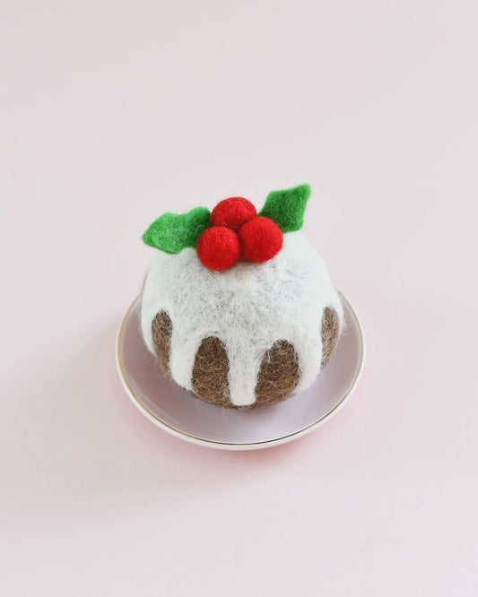 Tara Treasures - Felt Christmas Pudding