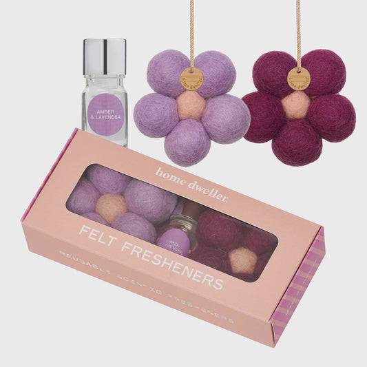 Home Dweller - Felt Fresheners Amber & Lavender