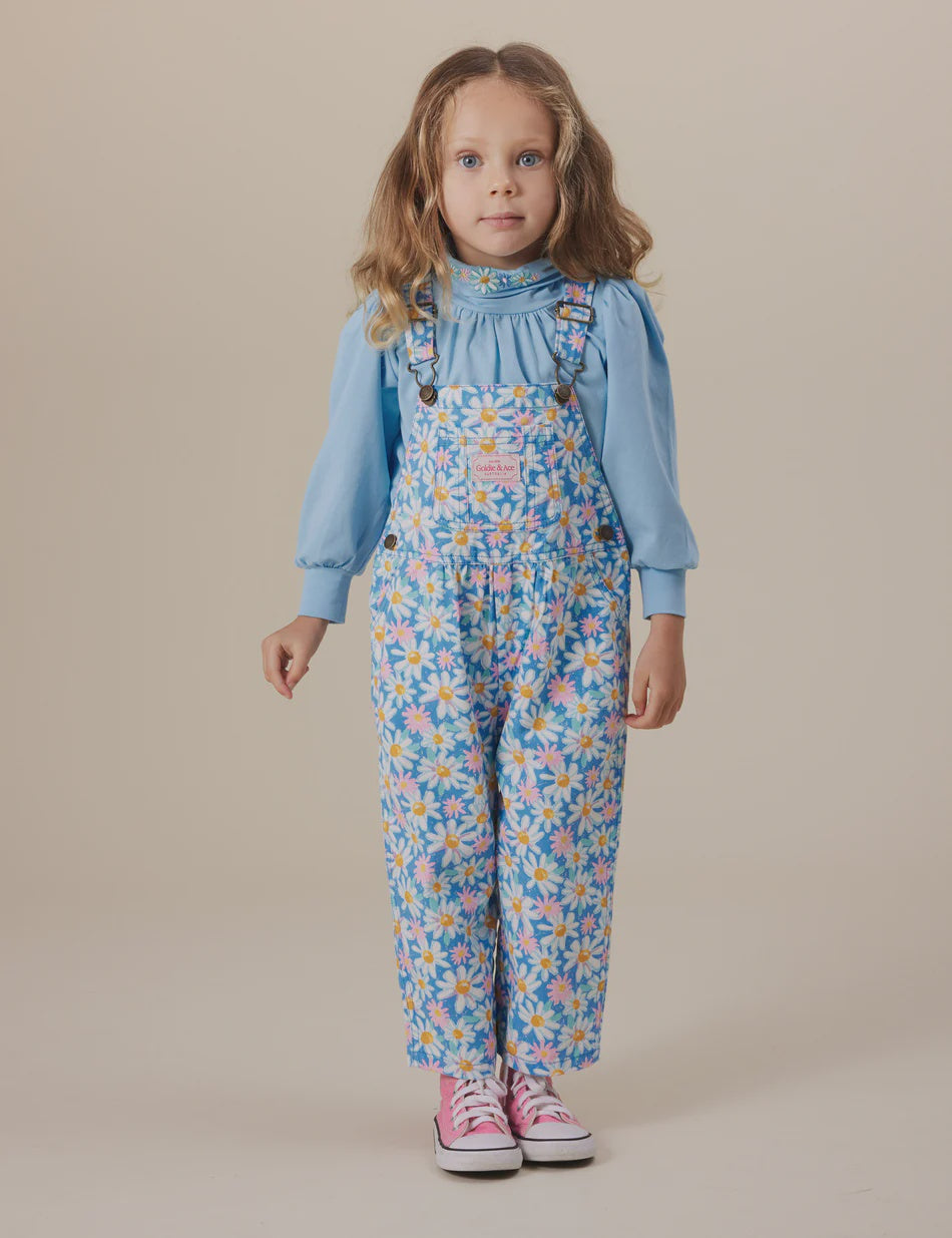 Goldie + Ace - Austin Overalls Seaside Daisy