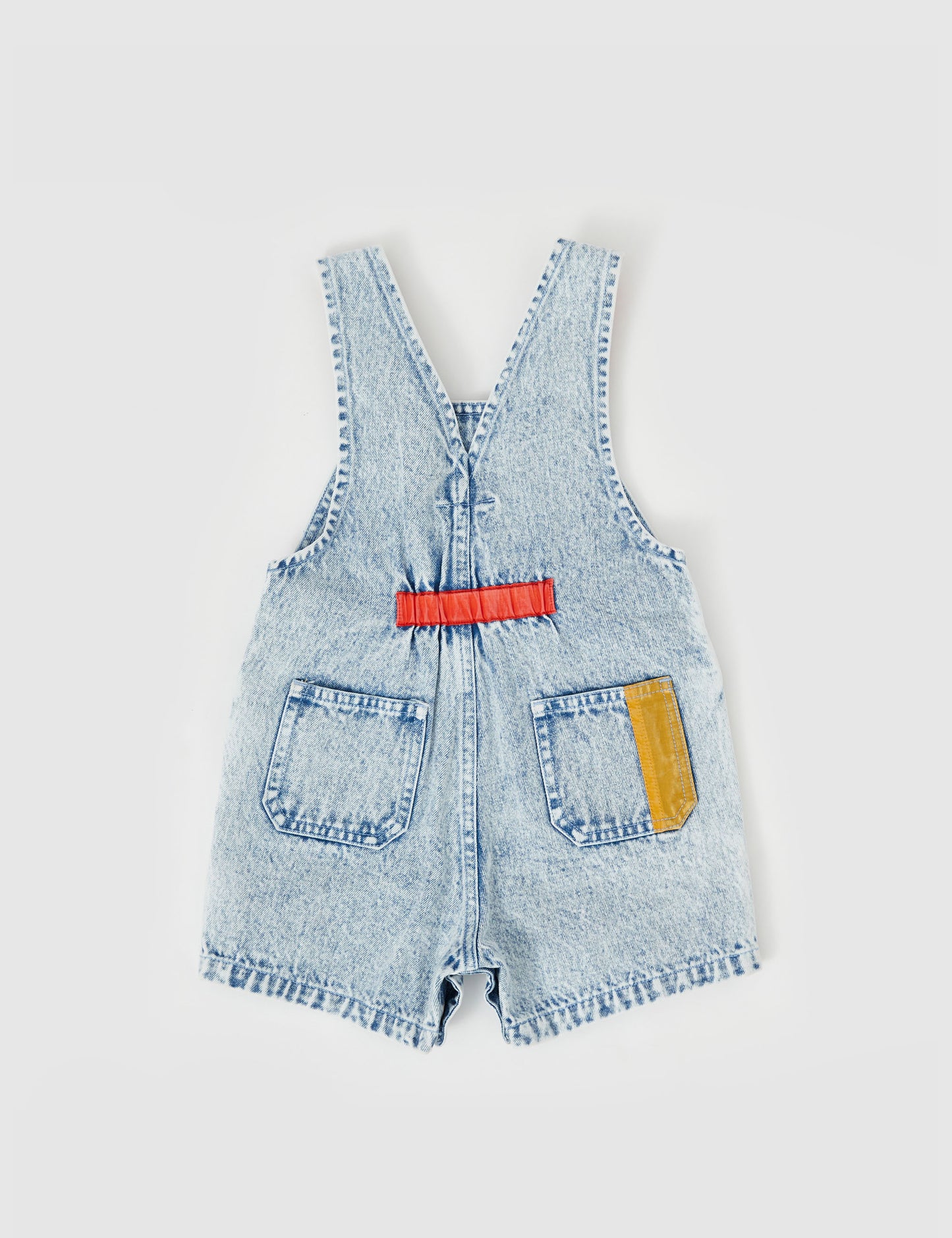 Goldie + Ace - Burton Colour Pop Cargo Denim Overalls