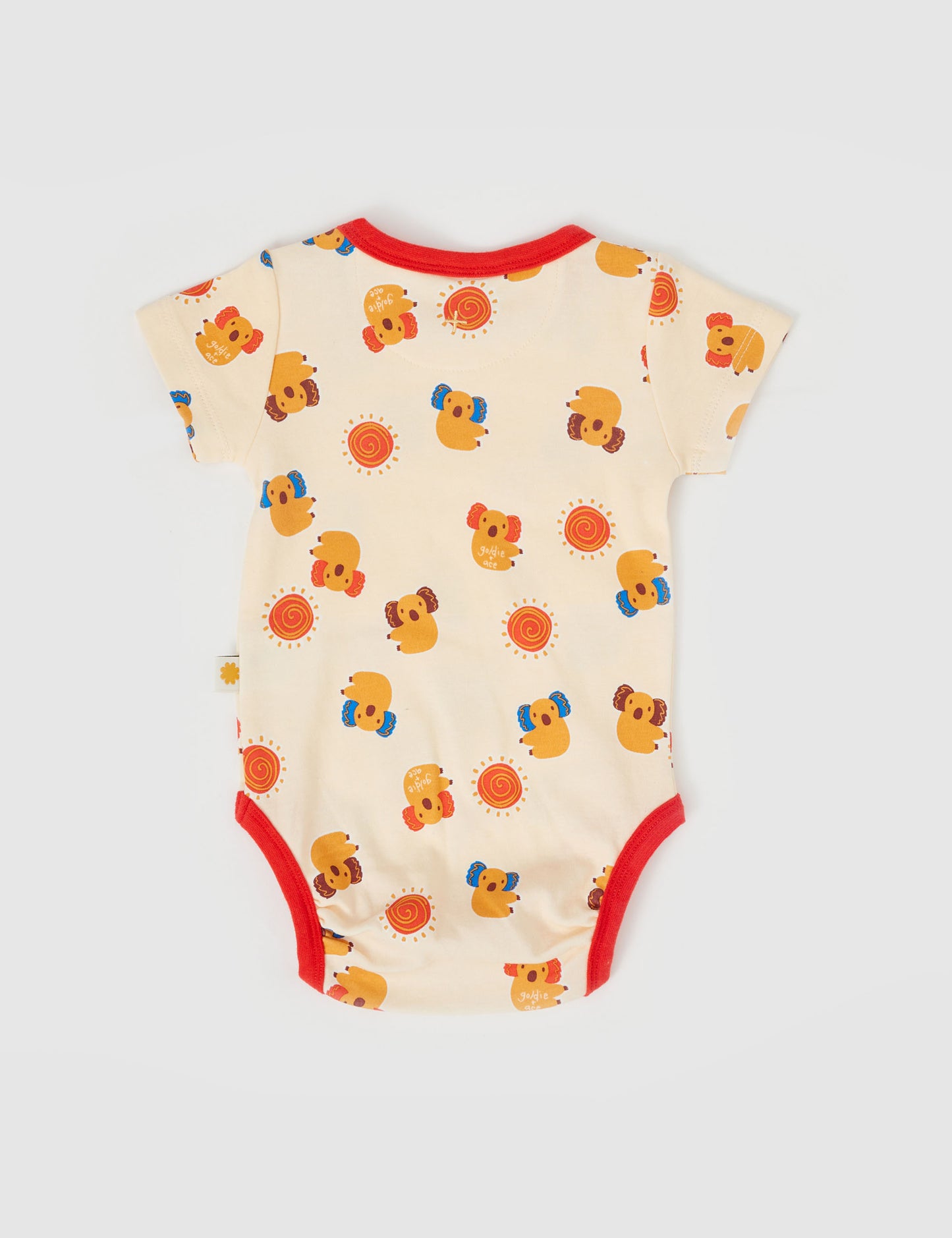 Goldie + Ace - Klip On Koala Short Sleeve Bodysuit