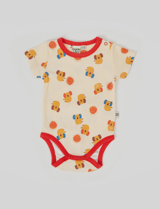 Goldie + Ace - Klip On Koala Short Sleeve Bodysuit