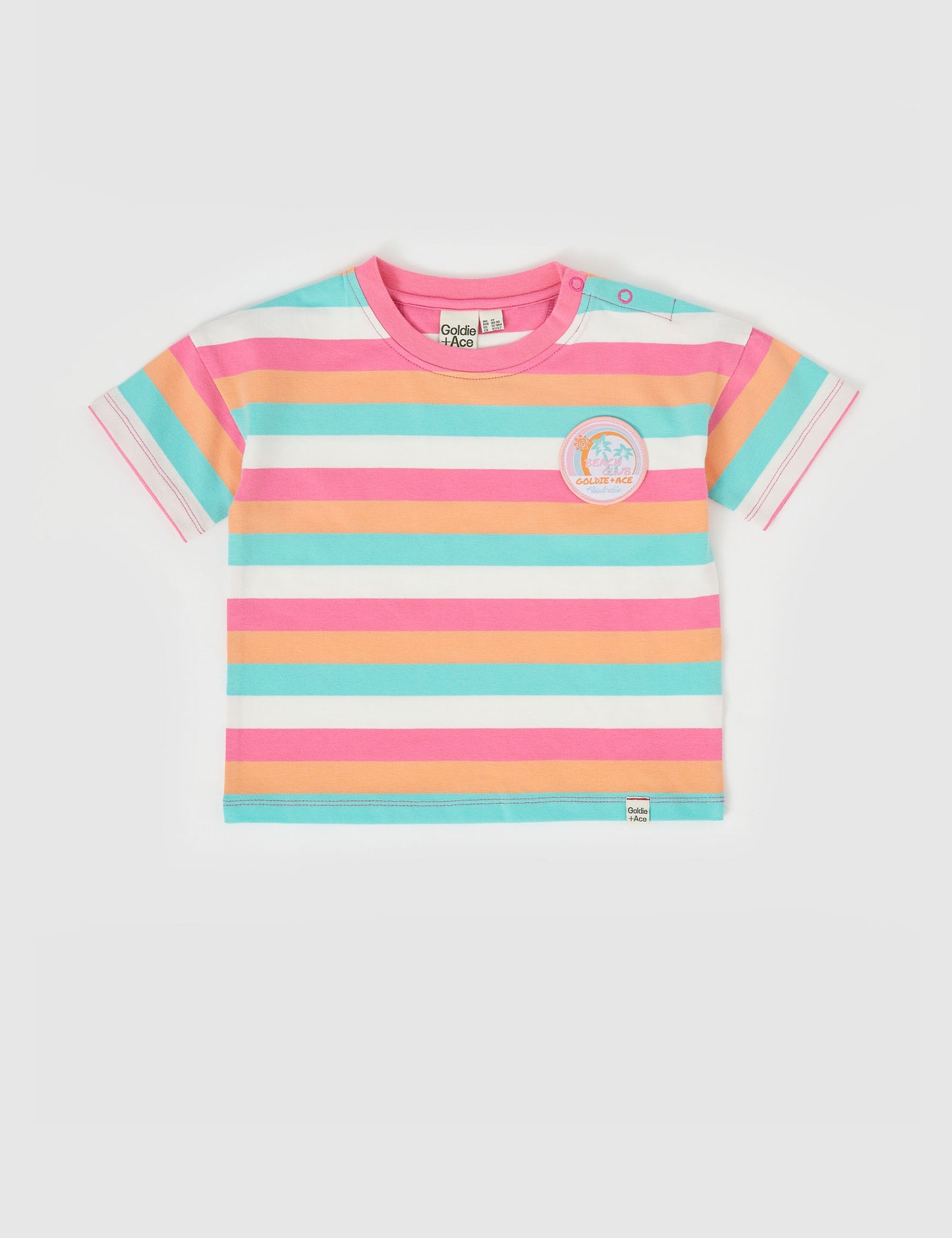 Goldie + Ace - Beach Clup Stripe T-Shirt