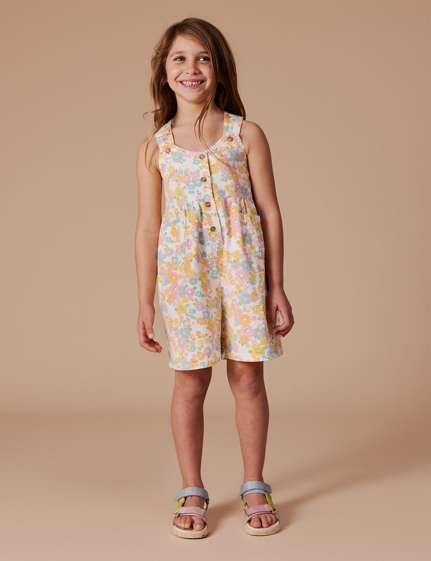 Goldie + Ace - Sara Shortalls Flower Child