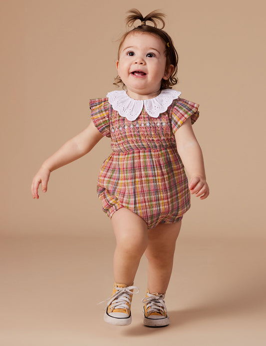 Goldie + Ace - Lani Smocked Romper