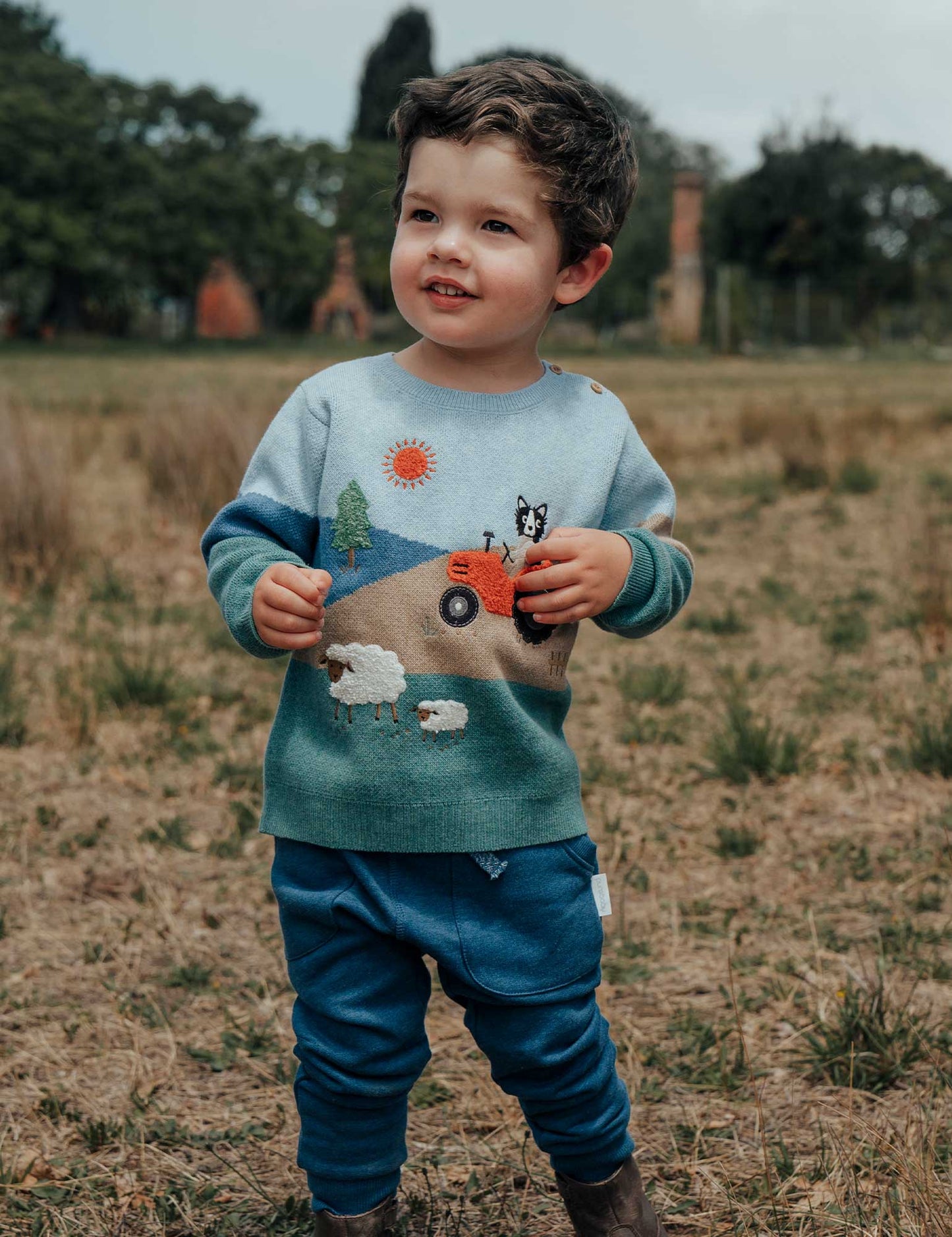 Pure Baby - Tractor Pasture Jumper