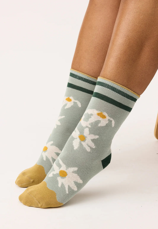 Nancybird - Flannel Flower Socks