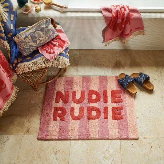 Sage x Clare - Ira Nudie Rudie Bath Mat Posy