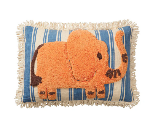 Sage x Clare -  Amara Elephant Cushion