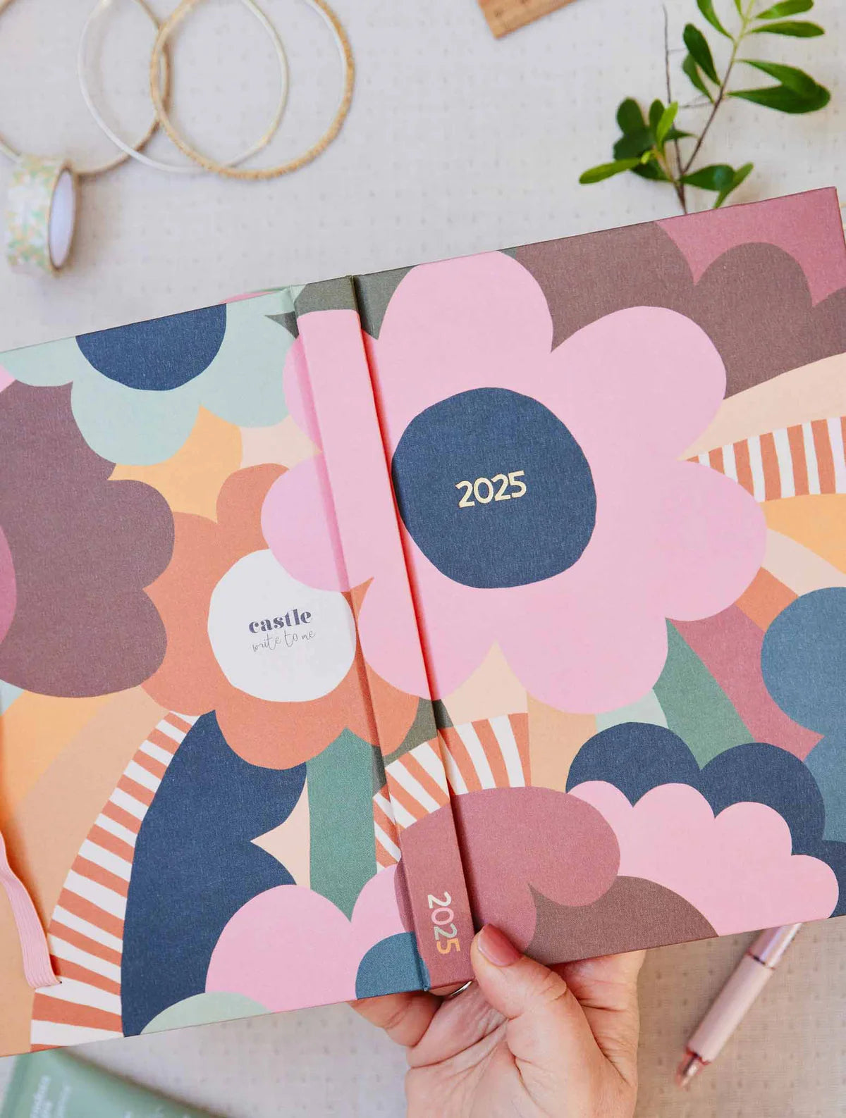 Write To Me - 2025 Weekly Planner - Peony