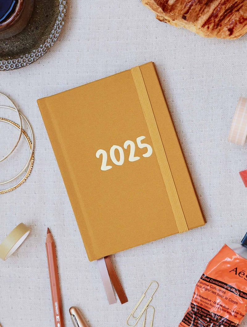 Write To Me - 2025 Pocket Planner - Mustard