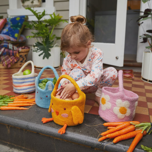 Sage x Clare - Easter Felt Basket