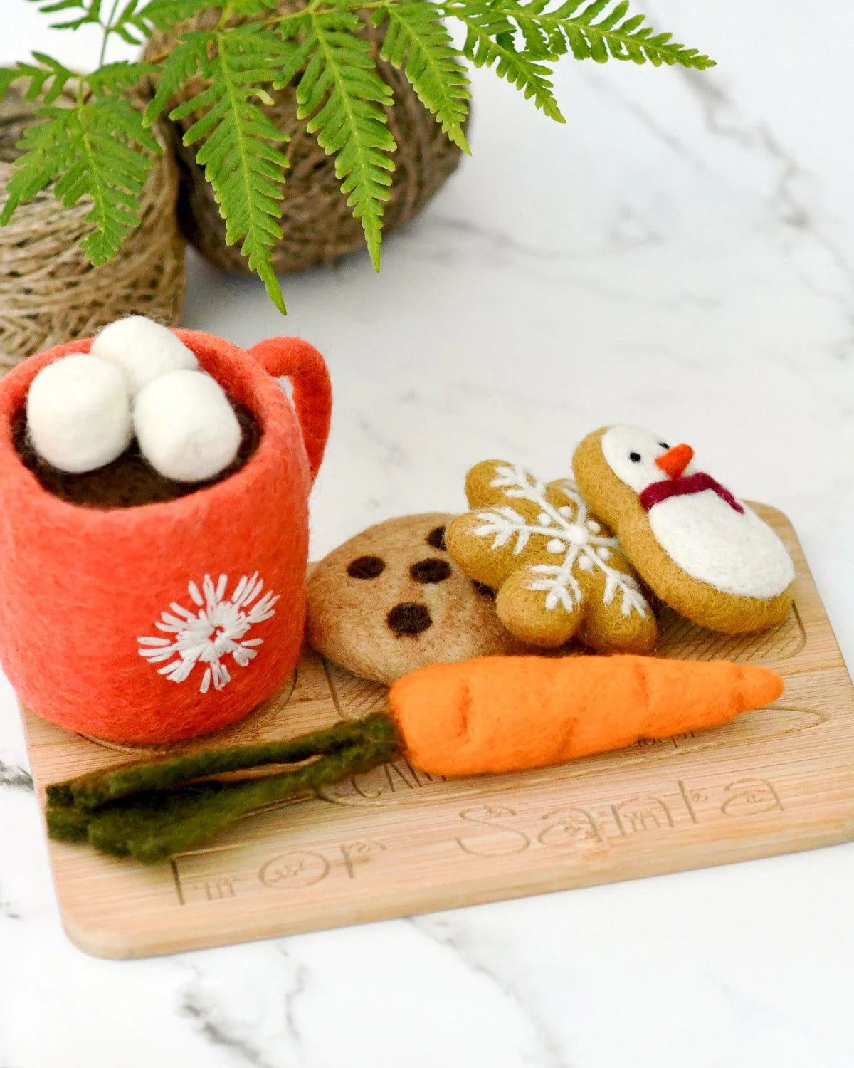 Taras Treasures - Santa's Snacks with Red Hot Chocolate Mug