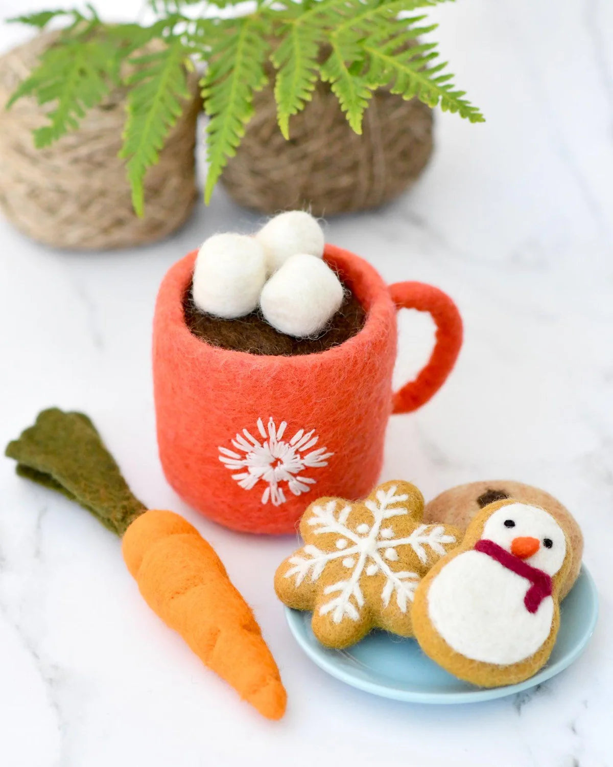 Taras Treasures - Santa's Snacks with Red Hot Chocolate Mug