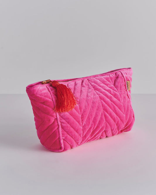 Kip & Co - Me And You Velvet Toiletry Bag