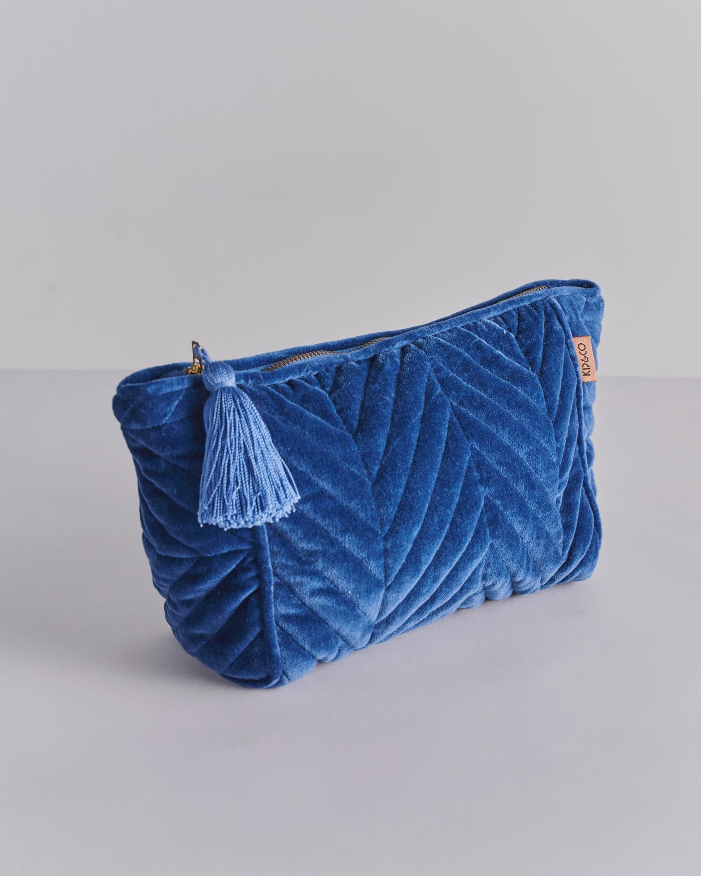 Kip & Co - Ocean Dreamer Velvet Toiletry Bag