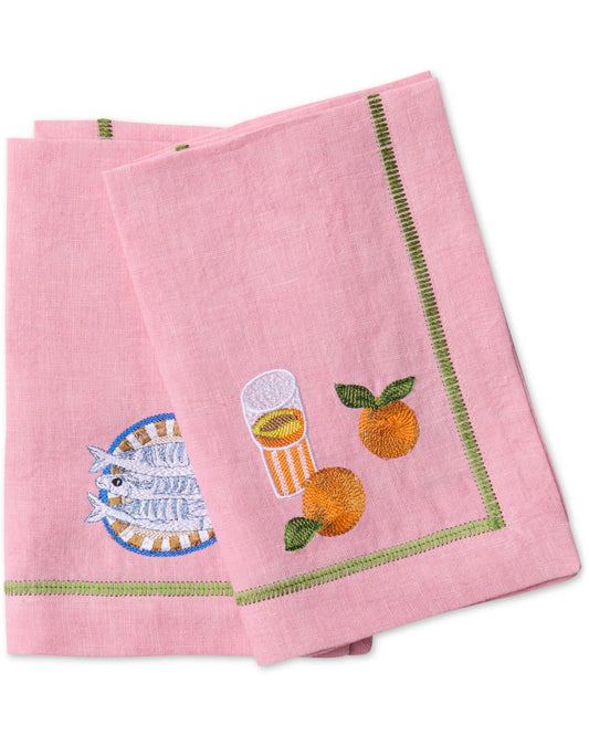 Kip & Co - Supper Club Linen 4P Napkin Set