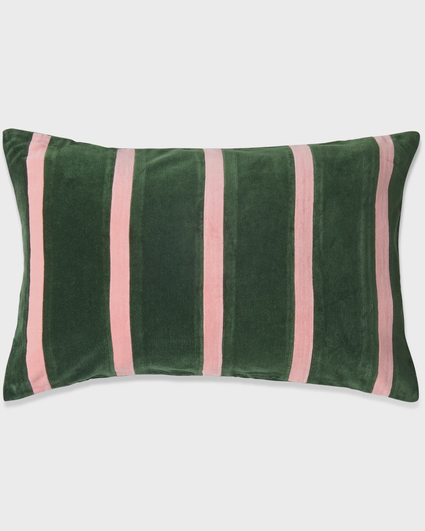 Kip & Co - Tuscan Stripe Velvet Rectangle Cushion