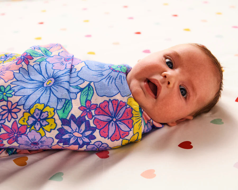 Kip & Co - Bunch of Fun Bamboo Swaddle