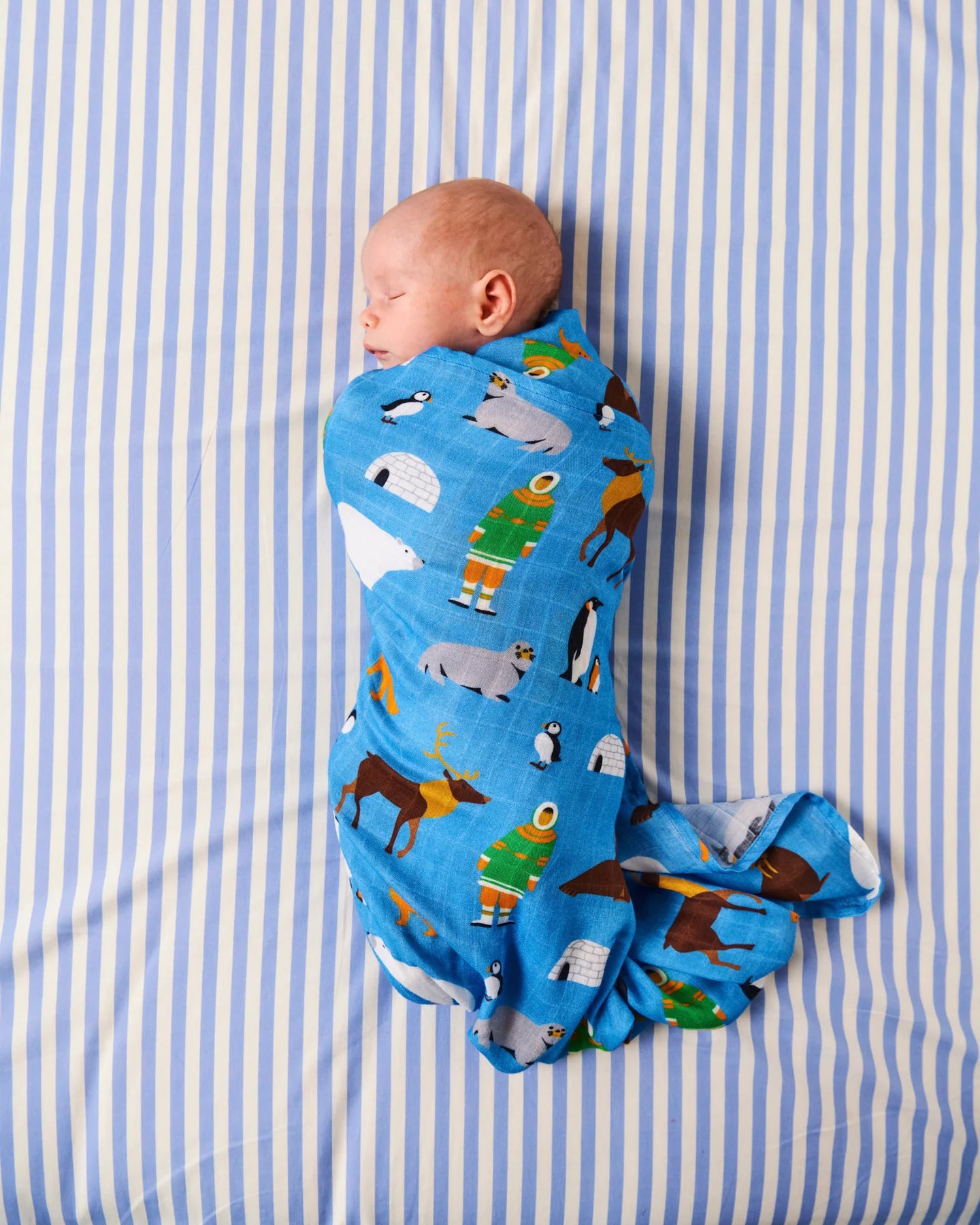 Kip & Co - Arctic Circle Bamboo Swaddle