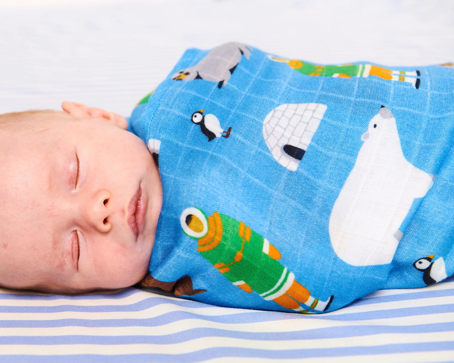 Kip & Co - Arctic Circle Bamboo Swaddle