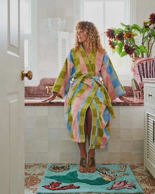 Kip & Co- Corfu Terry Bath Robe