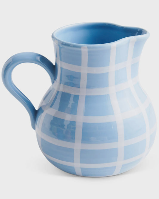 Kip & Co - Water Jug Blue Bird Tartan