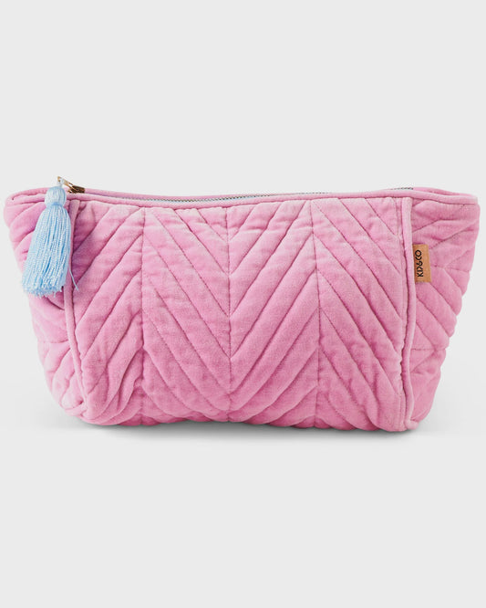 Kip & Co- Candy Crush Velvet Toiletry Bag