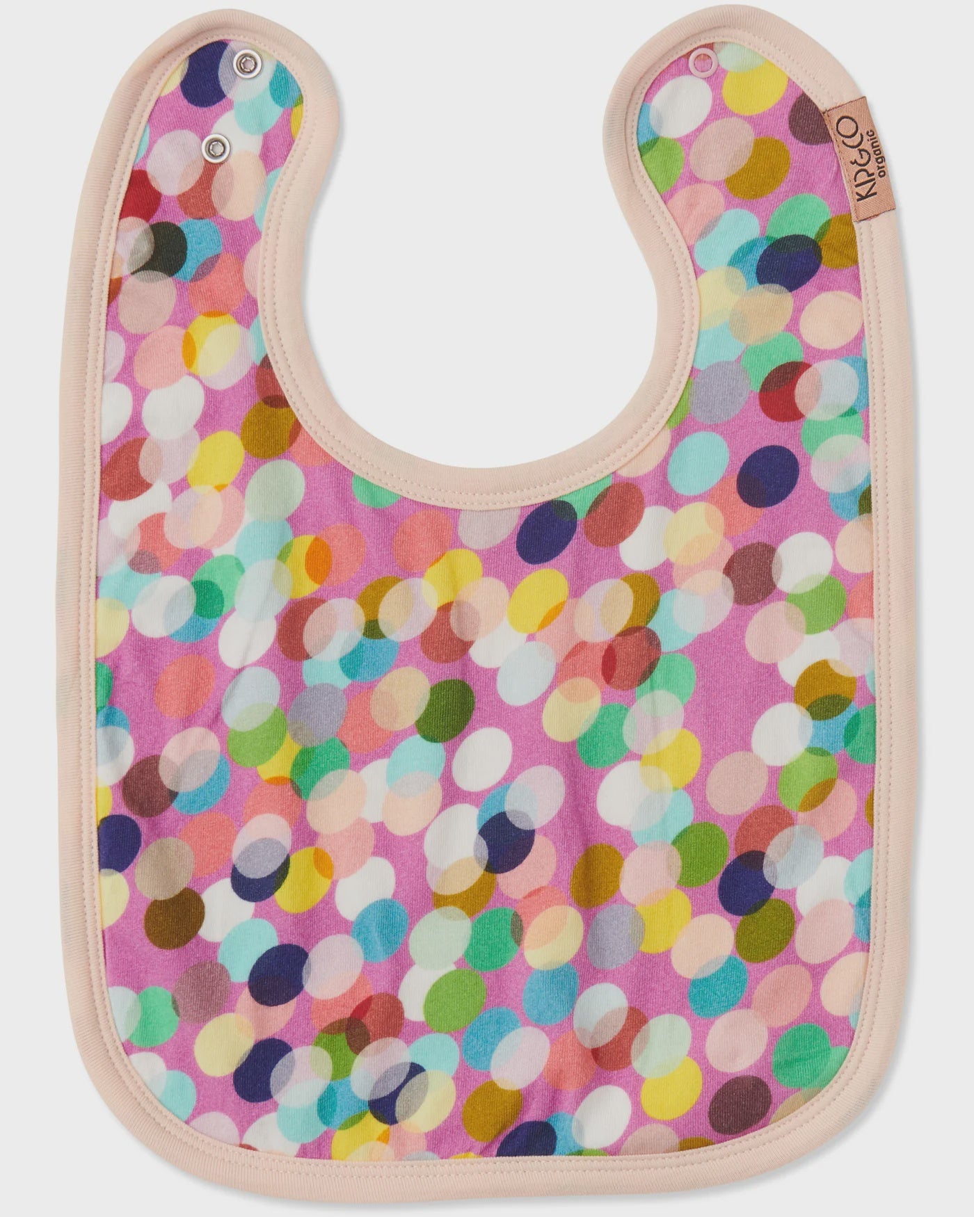 Kip & Co - Confetti Pink Organic Cotton Bib