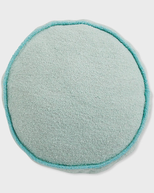 Kip & Co- Oceanic Round Boucle Cushion