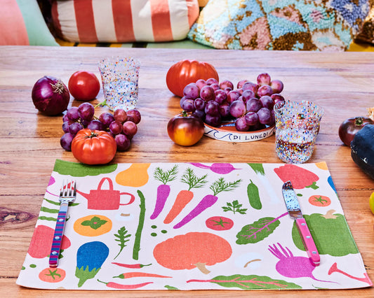 Kip & Co-Stephanie Alexander, Stephanies Harvest Linen 4P Placemat Set