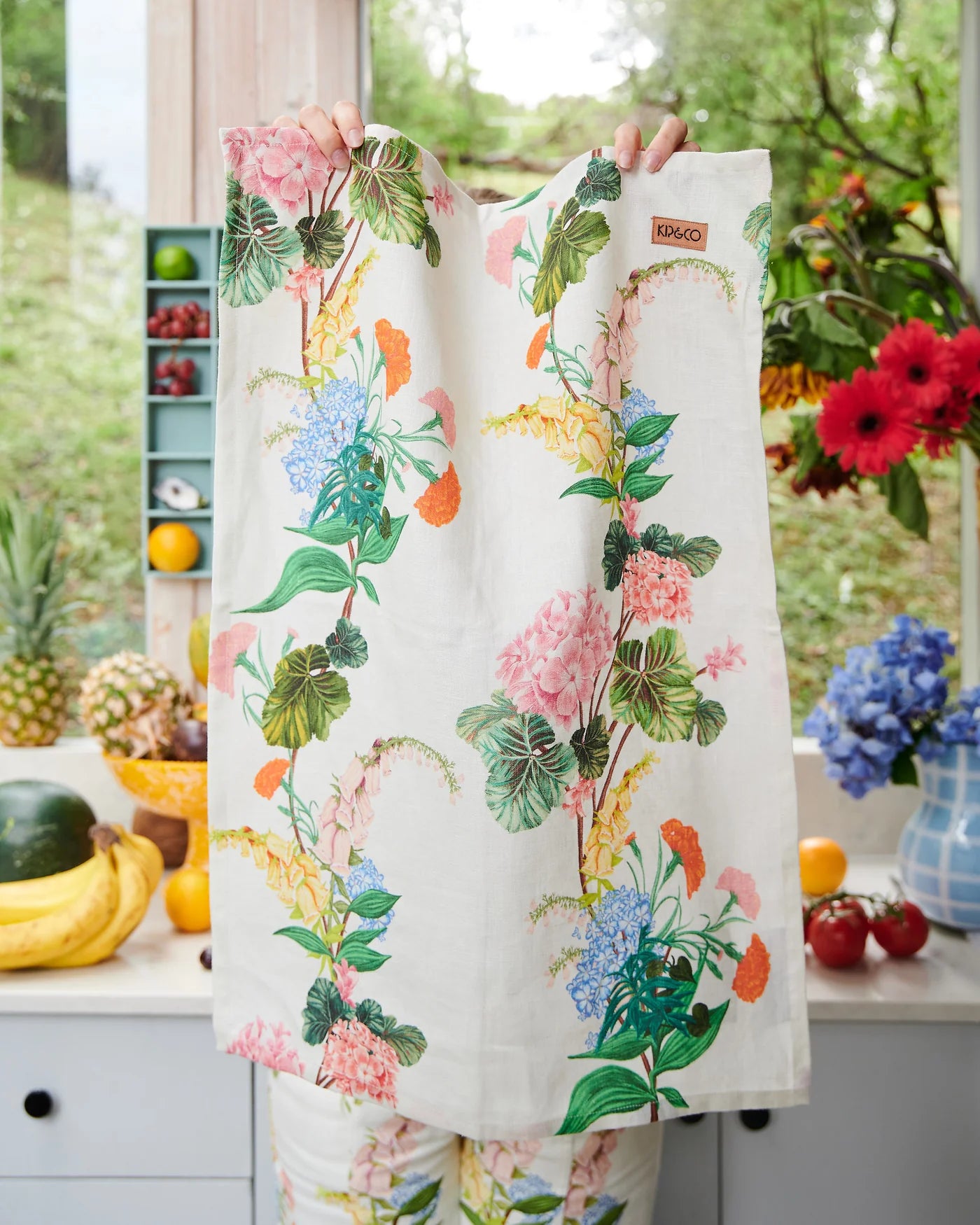 Kip & Co - Bouquet Beauty Linen Tea Towel