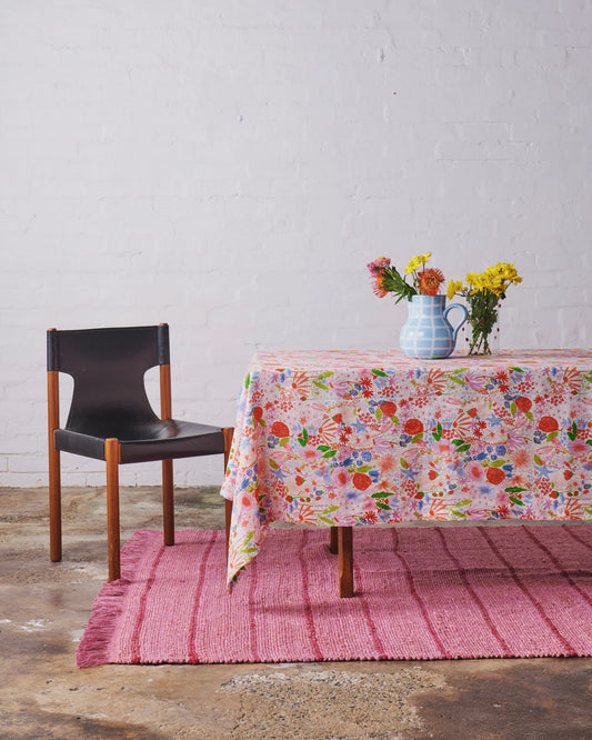 Kip & Co- Meandering Meadow Linen Tablecloth