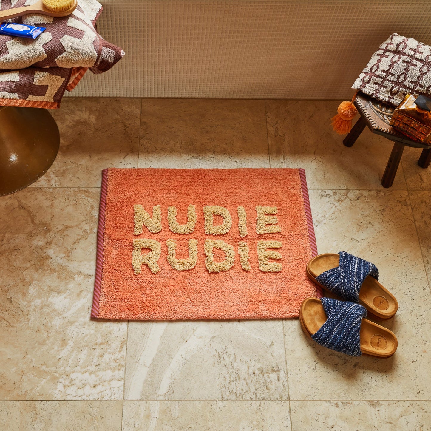 Sage x Clare - Tula Nudie Bath Mat Mini - Desert