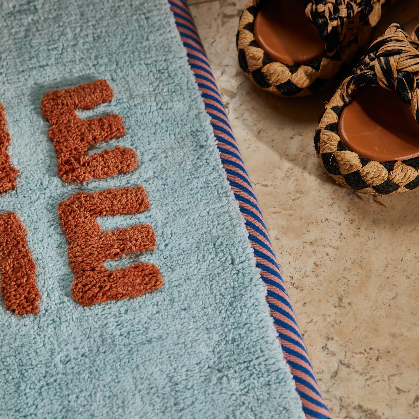 Sage x Clare - Tula Nudie Bath Mat Mini - Sky