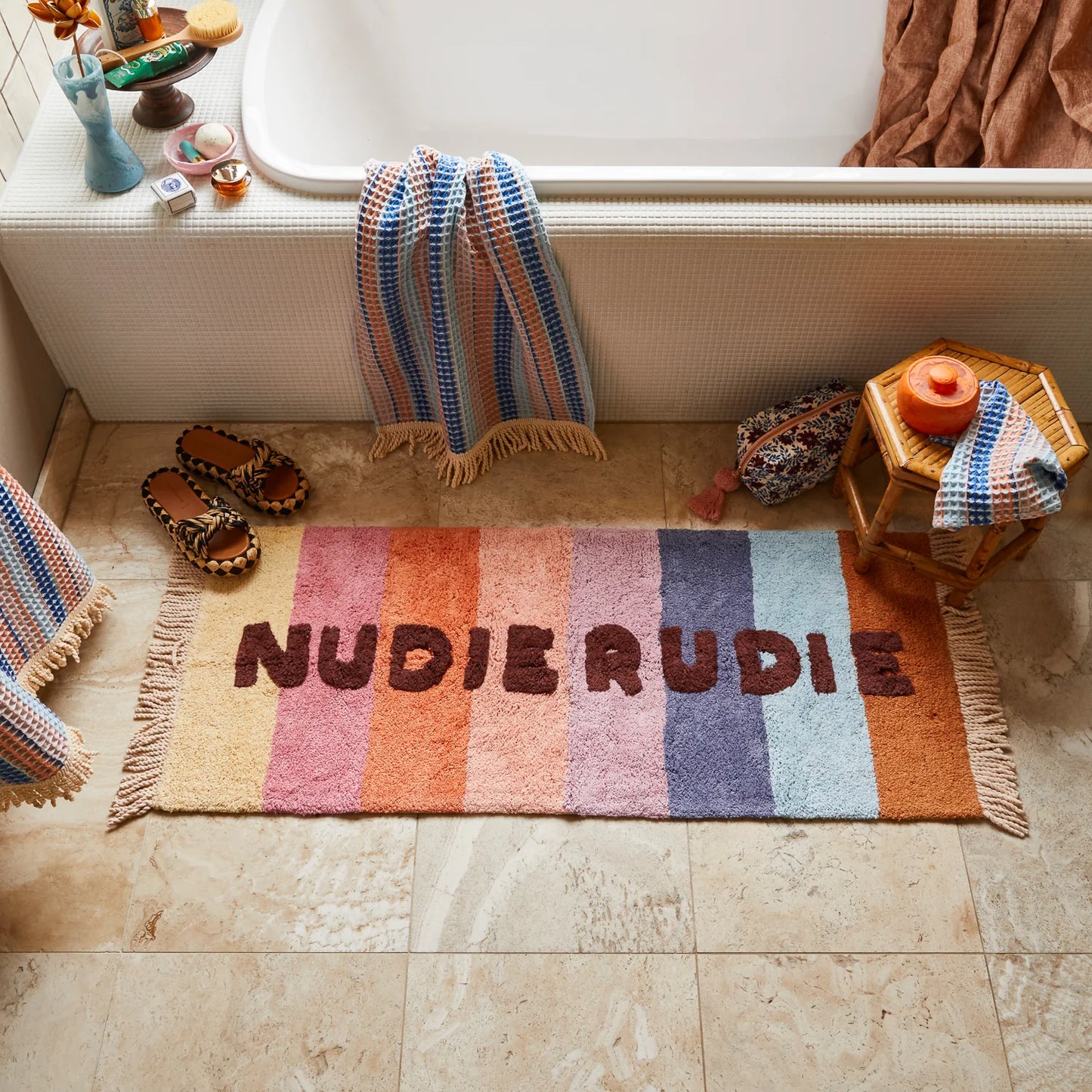 Valli Nudie Rudie Bath Runner